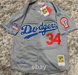 LOS ANGELES DODGERS FERNANDO VALENZUELA 1981 World Series Baseball Jersey