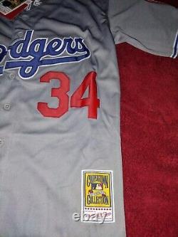 LOS ANGELES DODGERS FERNANDO VALENZUELA 1981 World Series Baseball Jersey