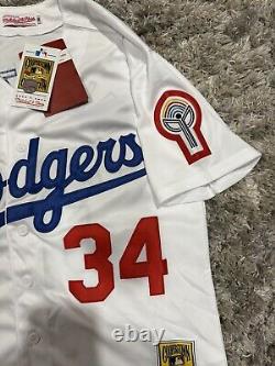 LOS ANGELES DODGERS FERNANDO VALENZUELA 1981 World Series Baseball Jersey