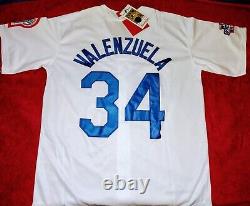 LOS ANGELES DODGERS FERNANDO VALENZUELA 1981 World Series Baseball Jersey