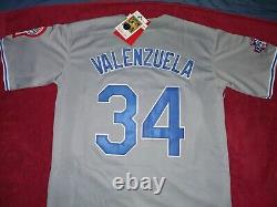 LOS ANGELES DODGERS FERNANDO VALENZUELA 1981 World Series Baseball Jersey