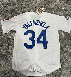 LOS ANGELES DODGERS FERNANDO VALENZUELA 1981 World Series Baseball Jersey