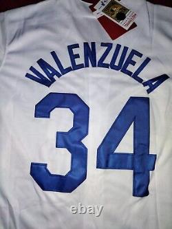 LOS ANGELES DODGERS FERNANDO VALENZUELA 1981 World Series Baseball Jersey