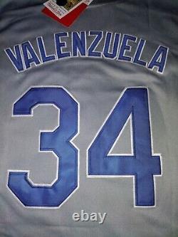 LOS ANGELES DODGERS FERNANDO VALENZUELA 1981 World Series Baseball Jersey