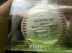 LOT (12X) 2018 World Series Champions MLB Baseball Boston Red Sox Cubed CASE