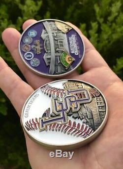 LSU Tigers Baseball World Series Champions Challenge Coin Bertman Mainieri New