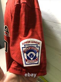 Little League World Series 2017 Baseball Jersey Chase Marshall Canada XL EUC 2
