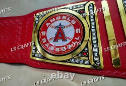 Los Angeles Angels MLB World Series Baseball Championship Belt 2mm Brass