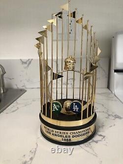 Los Angeles Dodgers 1981 And 1988 World Series Replica Trophy Set By FOCO