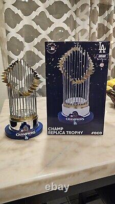 Los Angeles Dodgers 2024 World Series Championship Trophy Replica FOCO