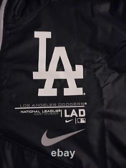 Los Angeles Dodgers Nike Night Game Half Zip Jacket Mens