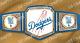 Los Angeles Dodgers World Series Championship Belt Adult Size 2mm Brass