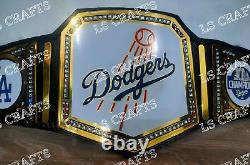 Los Angeles Dodgers World Series Championship Belt Adult Size 2mm Brass