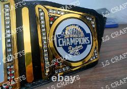 Los Angeles Dodgers World Series Championship Belt Adult Size 2mm Brass