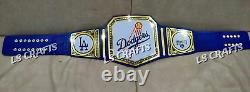 Los Angeles LA Dodger World Series Champions Championship Belt 2mm Brass