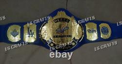 Los Angeles LA Dodger World Series Champions Championship Belt 2mm Brass