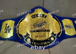 Los Angeles LA Dodger World Series Champions Championship Belt 2mm Brass