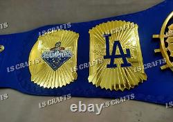 Los Angeles LA Dodger World Series Champions Championship Belt 2mm Brass