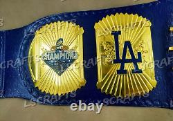 Los Angeles LA Dodger World Series Champions Championship Belt 2mm Brass