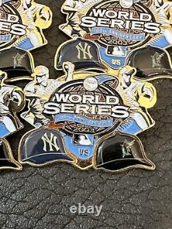 Lot Of 400+ 2003 World Series Florida Marlins vs New York Yankees Lapel Pins