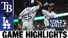 Lowe Homers Twice Rays Take World Series Game 2 To Even Series Rays Dodgers Game 2 Highlights