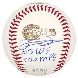 Luis Vizcaino Signed Rawlings 2005 World Series Baseball withChamps SCHWARTZ COA