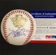 Madison Bumgarner Giants Autograph Signed 2010 World Series Baseball Psa/dna Coa
