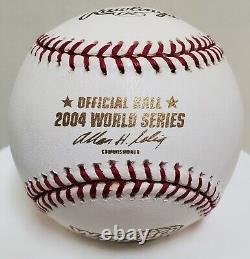 MANNY RAMIREZ Signed 2004 World Series Baseball-RED SOX-FREE USA SHIP