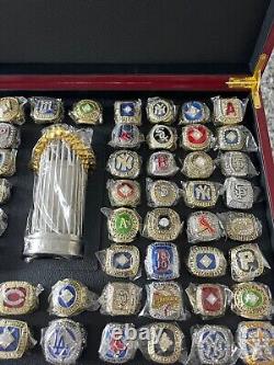 MLB World Series Championship 62 Ring & Trophy Set Custom Made to Order