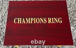 MLB World Series Championship 62 Ring & Trophy Set Custom Made to Order