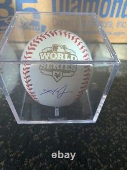 Madison Bumgarner 2012 World Series Signed Baseball