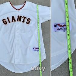 Majestic San Francisco Giants 55 Jersey World Series & Baseball Club Patches 52