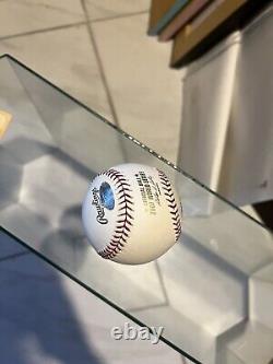 Manny Ramirez 2007 World Series Autographed Baseball. Steiner Authentication