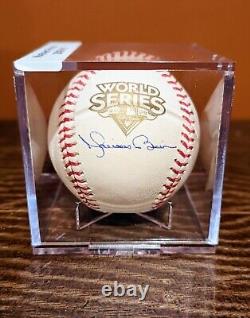 Mariano Rivera 2009 World Series Signed Baseball NY Yankees Steiner Holo