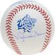 Mariano Rivera New York Yankees Autographed 1999 World Series Logo Baseball