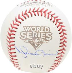 Mariano Rivera New York Yankees Autographed 2009 World Series Logo Baseball