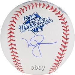 Mark McGwire Oakland Athletics Signed 1989 World Series Logo Baseball Fanatics
