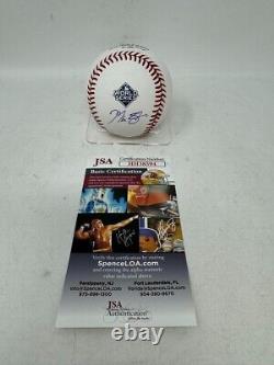 Max Scherzer Washington Nationals Autographed Signed Baseball World Series JSA