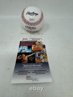 Max Scherzer Washington Nationals Autographed Signed Baseball World Series JSA