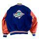 Mens Usa Mlb World Series 1993 Varsity Baseball Jacket Red Blue Size L