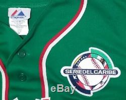 Mexico Serie del Caribe Baseball Caribbean World Series Majestic Jersey Size M