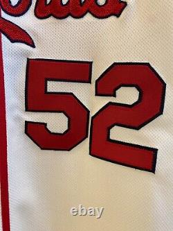 Michael Wacha MLB St. Louis Cardinals Majestic Cool Base Jersey Sz 44