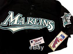 Miguel Cabrera 2003 World Series Florida Marlins Authentic Majestic Jersey 48