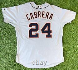 Miguel Cabrera Detroit Tigers Authentic 2012 World Series MLB Baseball Jersey 52