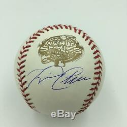 Miguel Cabrera Rookie Signed Official 2003 World Series Baseball With JSA COA