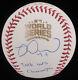 Miguel Montero Chicago Cubs Signed Autograph 2016 World Series Baseball Jsa Coa