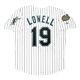 Mike Lowell 2003 Florida Marlins World Series Men's Home White Jersey (s-3xl)