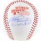 Mike Schmidt Phillies Signed 1980 World Series Logo Baseball & 1980 Ws Mvp Insc