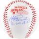Mike Schmidt Phillies Signed 1980 World Series Logo Baseball & 1980 Ws Mvp Insc