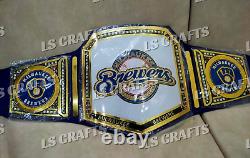 Milwaukee Brewers MLB World Series Baseball Championship Belt 2mm Brass